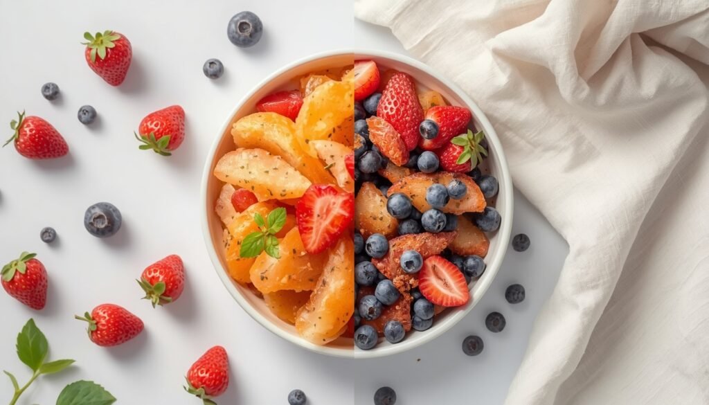 nutrition myths versus scientific evidence comparison showing breakfast metabolism fat intake detox cleanses and water misconceptions healthy lifestyle myths