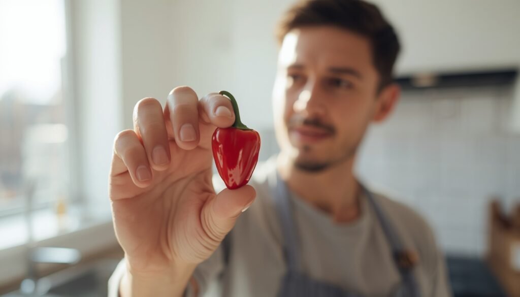 "unique insight about spicy food craving — craving the relief, not the burn — overlooked by most articles"