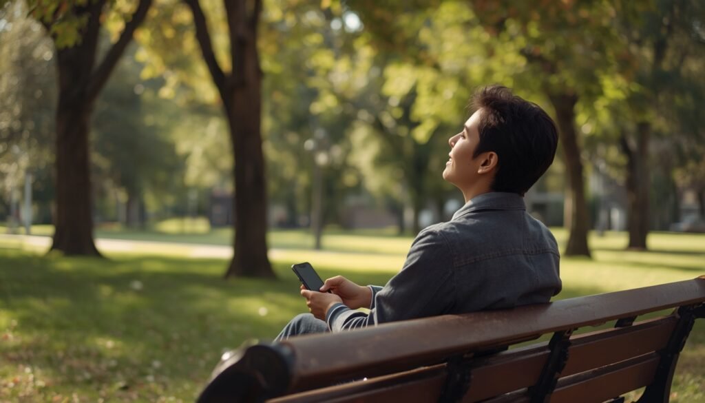 "A real-life case study showing recovery from phone addiction reclaiming attention focus and life quality"